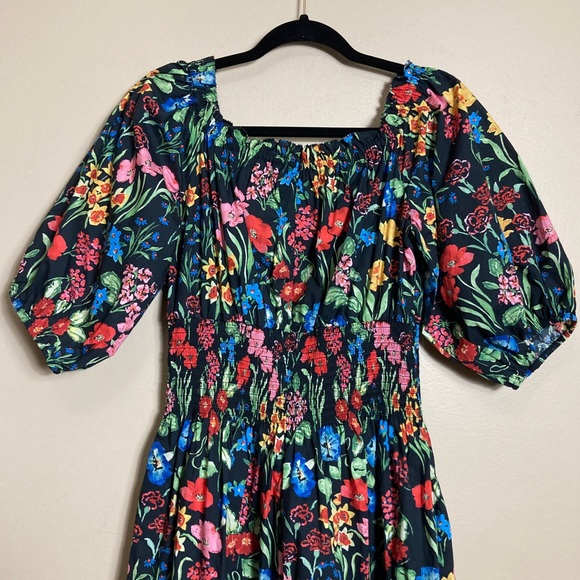 Cara Cara Mimi Dress Floral Garden Black - Picture 8 of 16